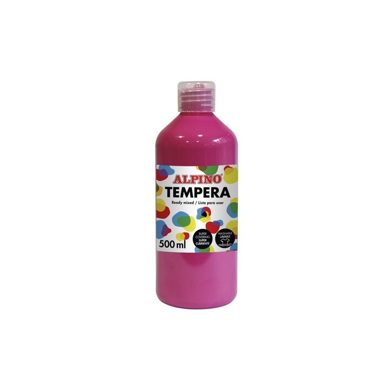 TEMPERA ALPINO LIQ- 500 ml MAGENTA
