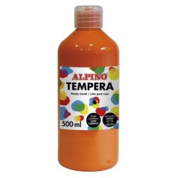 TEMPERA ALPINO LIQ- 500 ml NARANJA