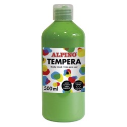 TEMPERA ALPINO LIQ- 500 ml VERDE CLARO