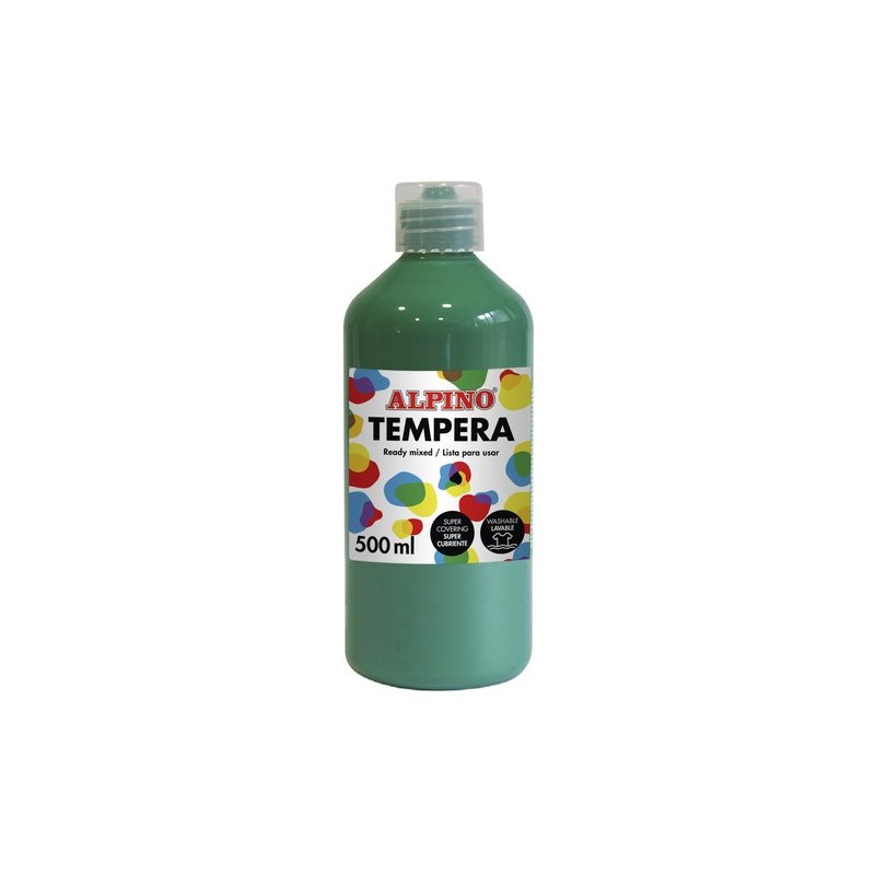 TEMPERA ALPINO LIQ- 500 ml VERDE PRADO