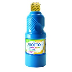 TEMPERA GIOTTO LAVAB-LIQ-500 ml AZ- CYAN