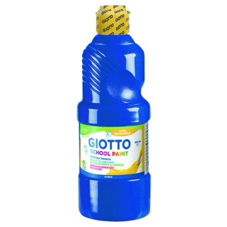 TEMPERA GIOTTO LAVAB-LIQ-500 ml AZUL MAR