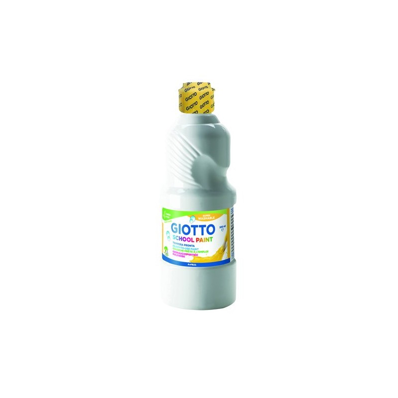 TEMPERA GIOTTO LAVAB-LIQ-500 ml BLANCO