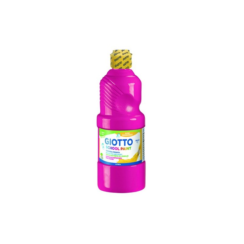 TEMPERA GIOTTO LAVAB-LIQ-500 ml MAGENTA