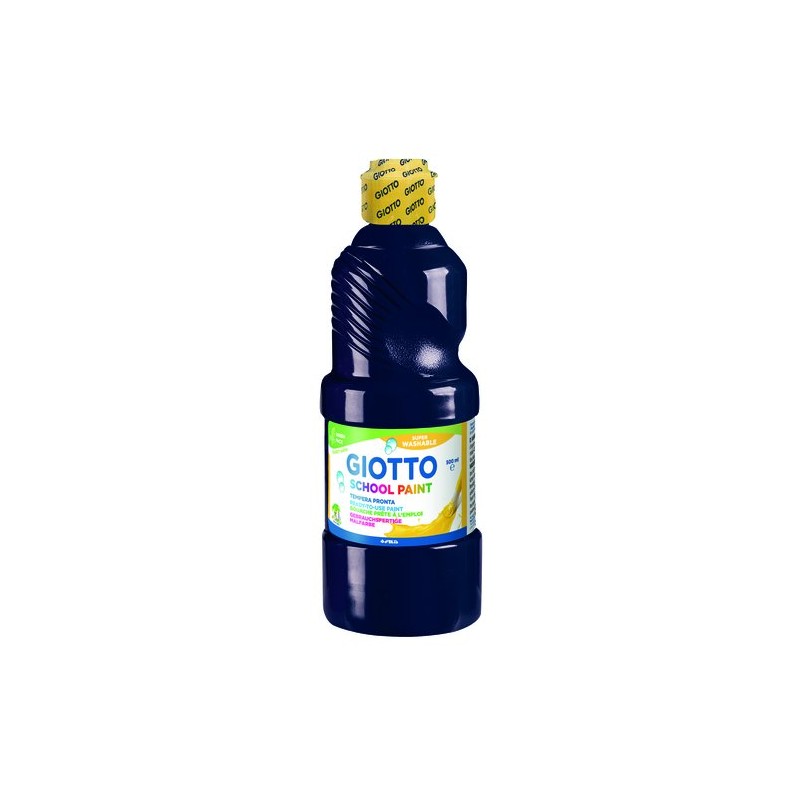 TEMPERA GIOTTO LAVAB-LIQ-500 ml NEGRO