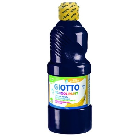 TEMPERA GIOTTO LAVAB-LIQ-500 ml NEGRO