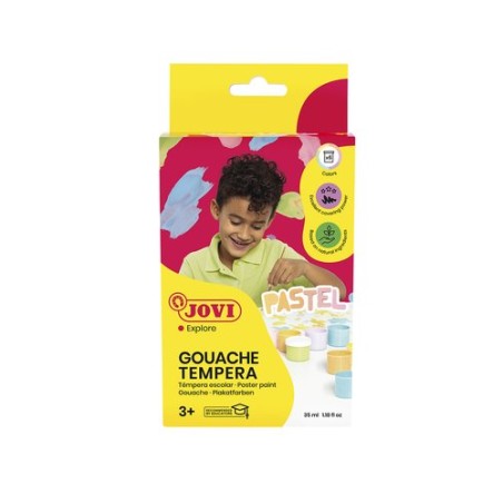 TEMPERA JOVI GOUACHE 35 ml ESTUCHE 6