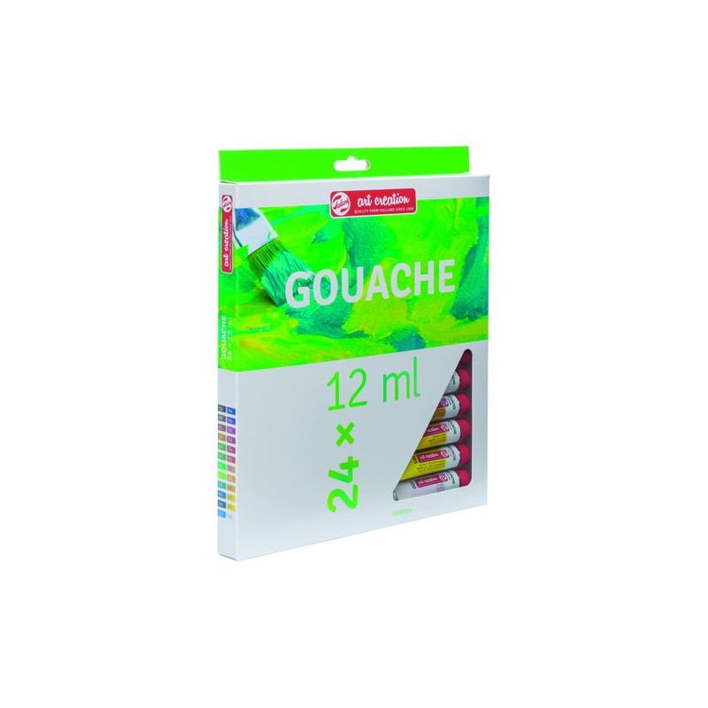 TEMPERA TALENS 12 ml ESTUCHE 24