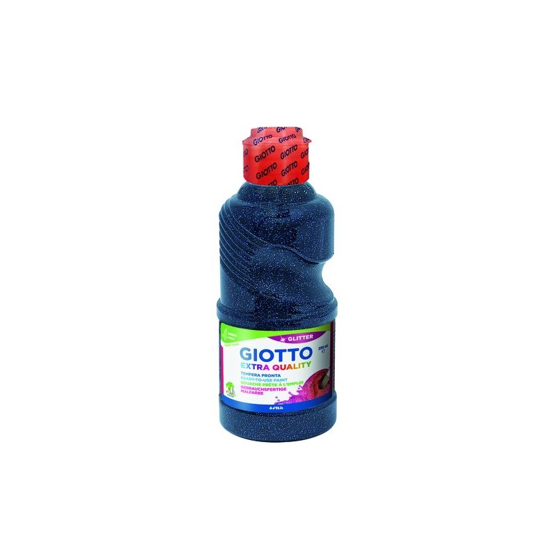 TEMPERA GIOTTO LIQ-GLITTER 250 ml AZUL