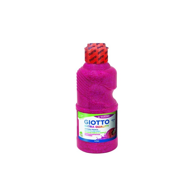 TEMPERA GIOTTO LIQ-GLITTER 250 ml MAGENT