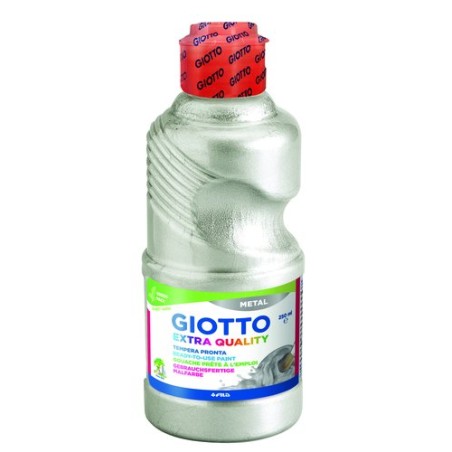 TEMPERA GIOTTO LIQ-METAL 250 ml PLATA