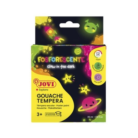 TEMPERA JOVI FOSFOR- 55 ml ESTUCHE 4