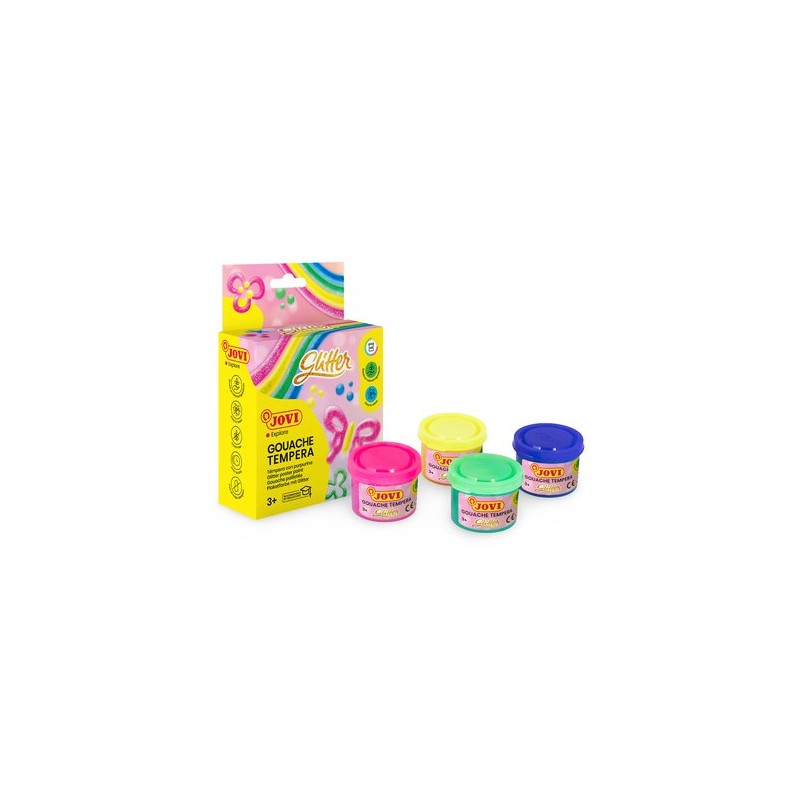 TEMPERA JOVI GLITTER 35 ml EST-4