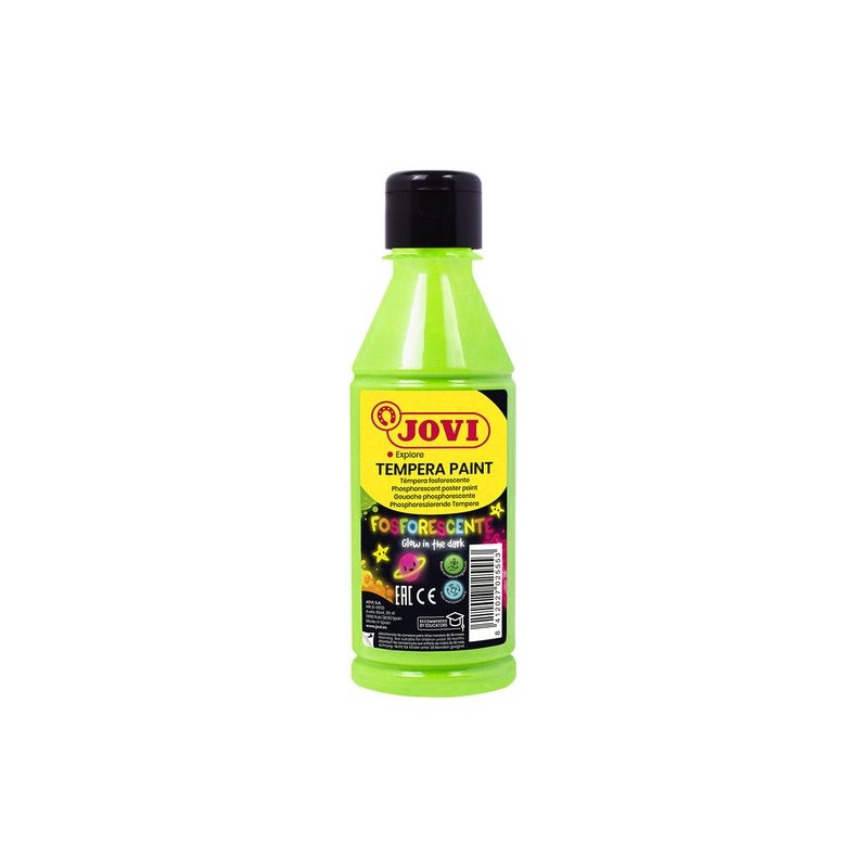 TEMPERA JOVI LIQ-FOSFOR-250 ml VERDE MED