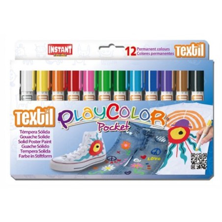TEMPERA PLAYCOLOR POCKET TEXTIL C-1