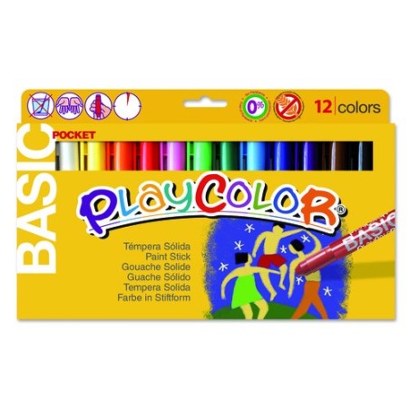 TEMPERA PLAYCOLOR BASIC POCKET C-12