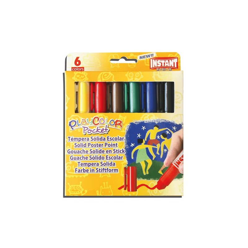 TEMPERA PLAYCOLOR BASIC POCKET C-6