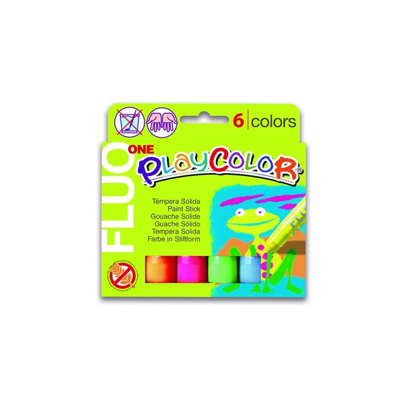 TEMPERA PLAYCOLOR FLUO ONE C-6