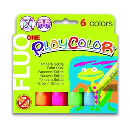 TEMPERA PLAYCOLOR FLUO ONE C-6