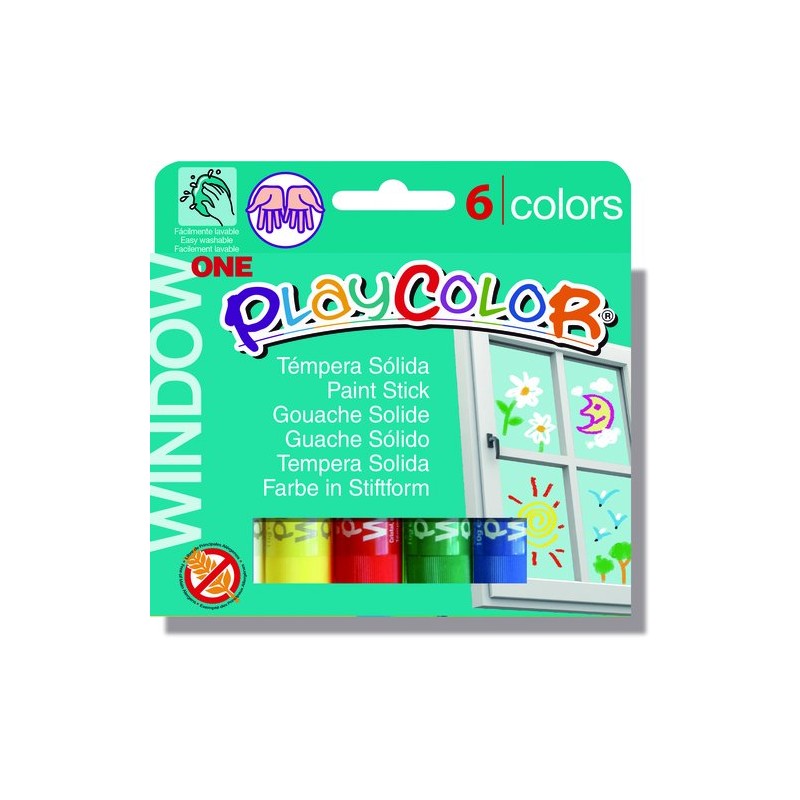 TEMPERA PLAYCOLOR ONE WINDOW C-6