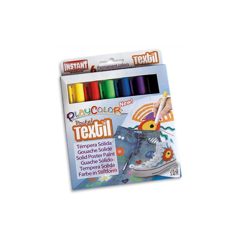 TEMPERA PLAYCOLOR POCKET TEXTIL C-6 TEMPERA PLAYCOLOR POCKET TEXTIL C-6