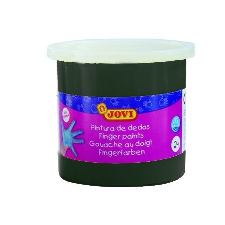 PINTURA DEDOS JOVI 125 ml NEGRO
