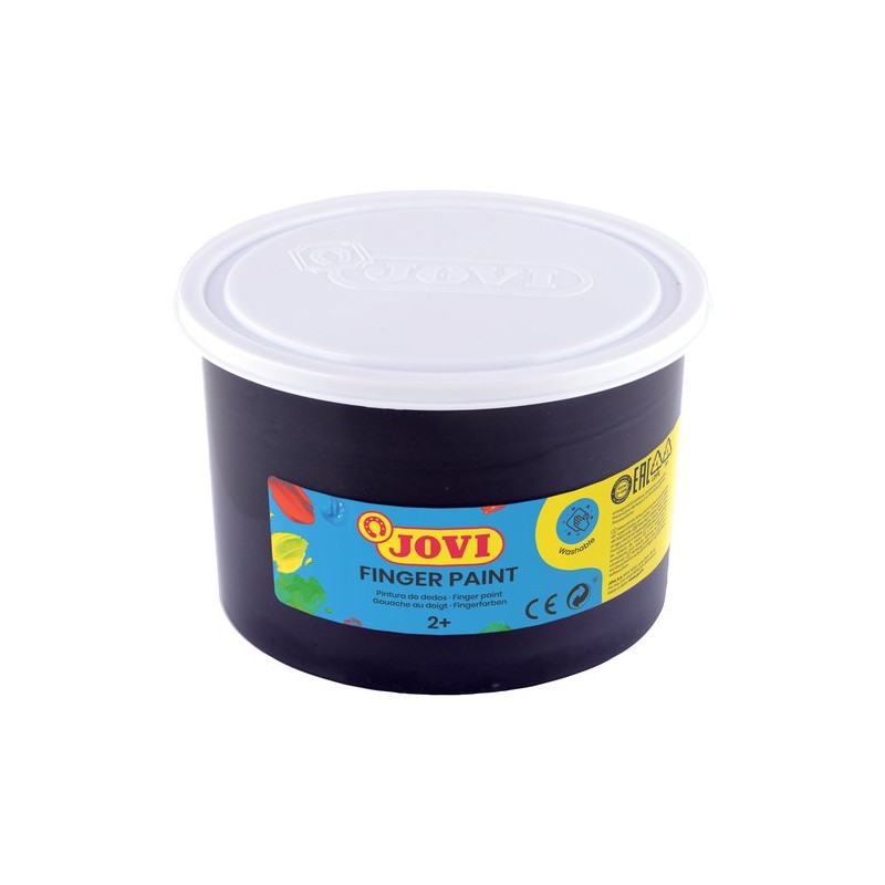 PINTURA DEDOS JOVI 500 ml NEGRO