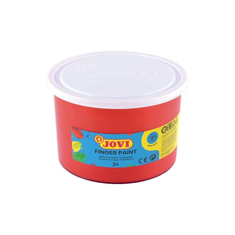 PINTURA DEDOS JOVI 500 ml ROJO
