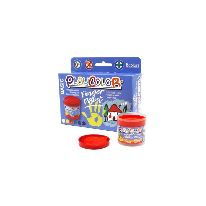 PINTURA DEDOS PLAYCOLOR 40 ml EST- 6