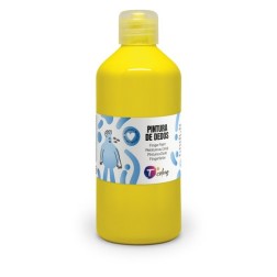 PINTURA DEDOS TCOLORS 500 ml AMARILLO