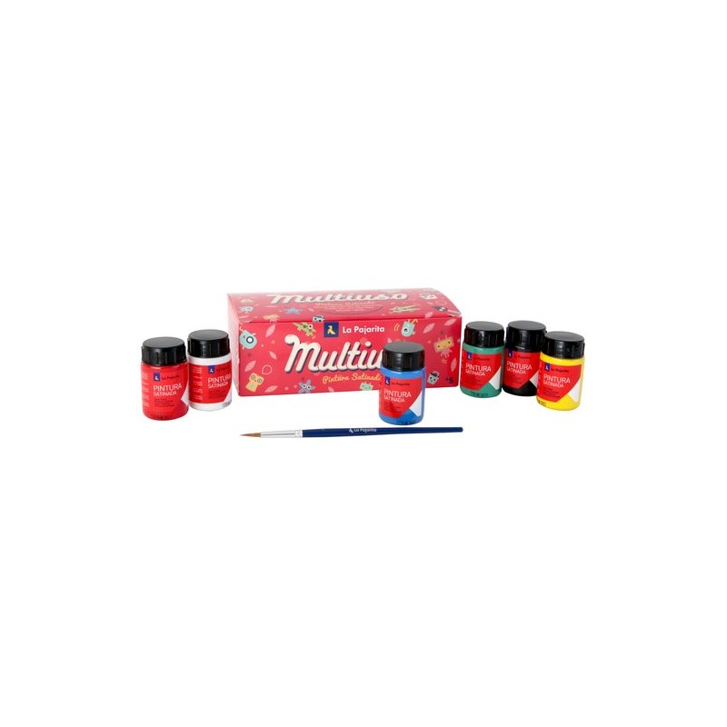 PINTURA LX-PAJARITA 35 ml ESTUCHE de 6