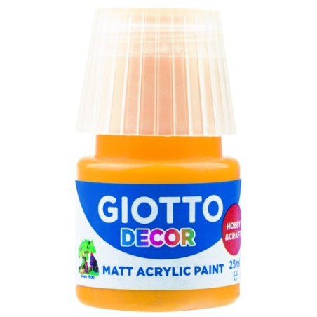 PINTURA ACRIL-GIOTTO 25 ml AMARILLO OSCU