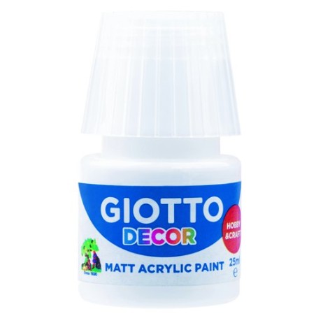 PINTURA ACRIL-GIOTTO 25 ml BLANCO