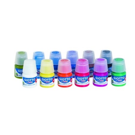 PINTURA ACRIL-GIOTTO 25 ml SURTIDO E-12