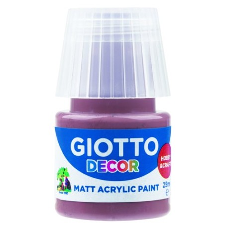 PINTURA ACRIL-GIOTTO 25 ml MARRON TIERRA
