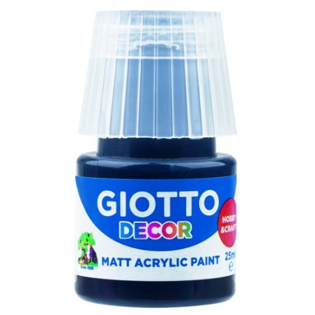 PINTURA ACRIL-GIOTTO 25 ml NEGRO