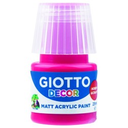 PINTURA ACRIL-GIOTTO 25 ml ROJO CARMIN