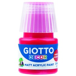 PINTURA ACRIL-GIOTTO 25 ml ROJO ESCARLAT