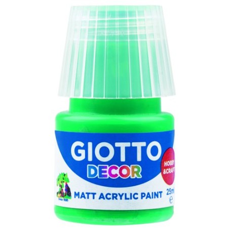 PINTURA ACRIL-GIOTTO 25 ml VERDE ESMERAL