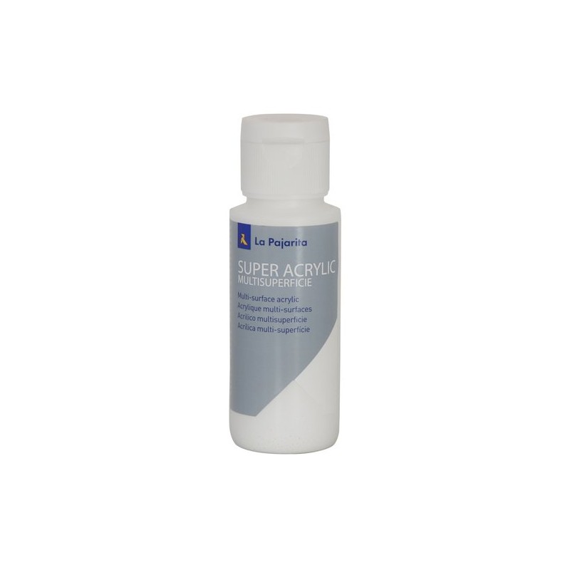PINTURA ACRIL-PAJARITA 60 ml BLANCO A-01