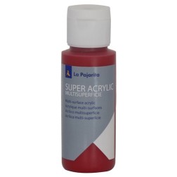 PINTURA ACRIL-PAJARITA 60 ml CARMIN A-09