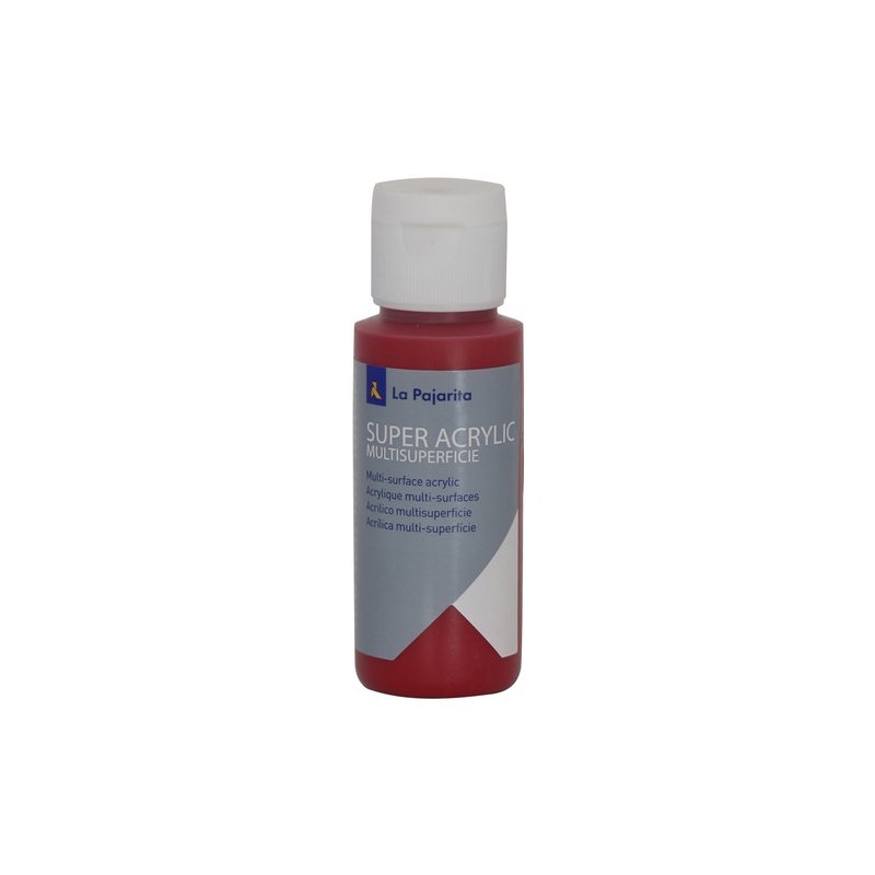 PINTURA ACRIL-PAJARITA 60 ml CARMIN A-09